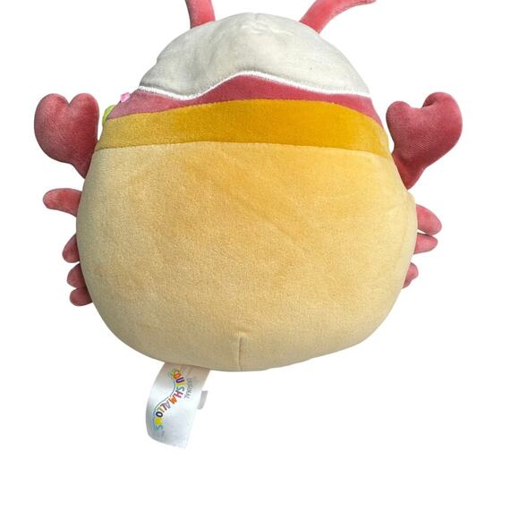Squishmallows Karina Shrimp Valentine 2023 8” Plush Strawberry Dessert NWOT - Picture 2 of 7